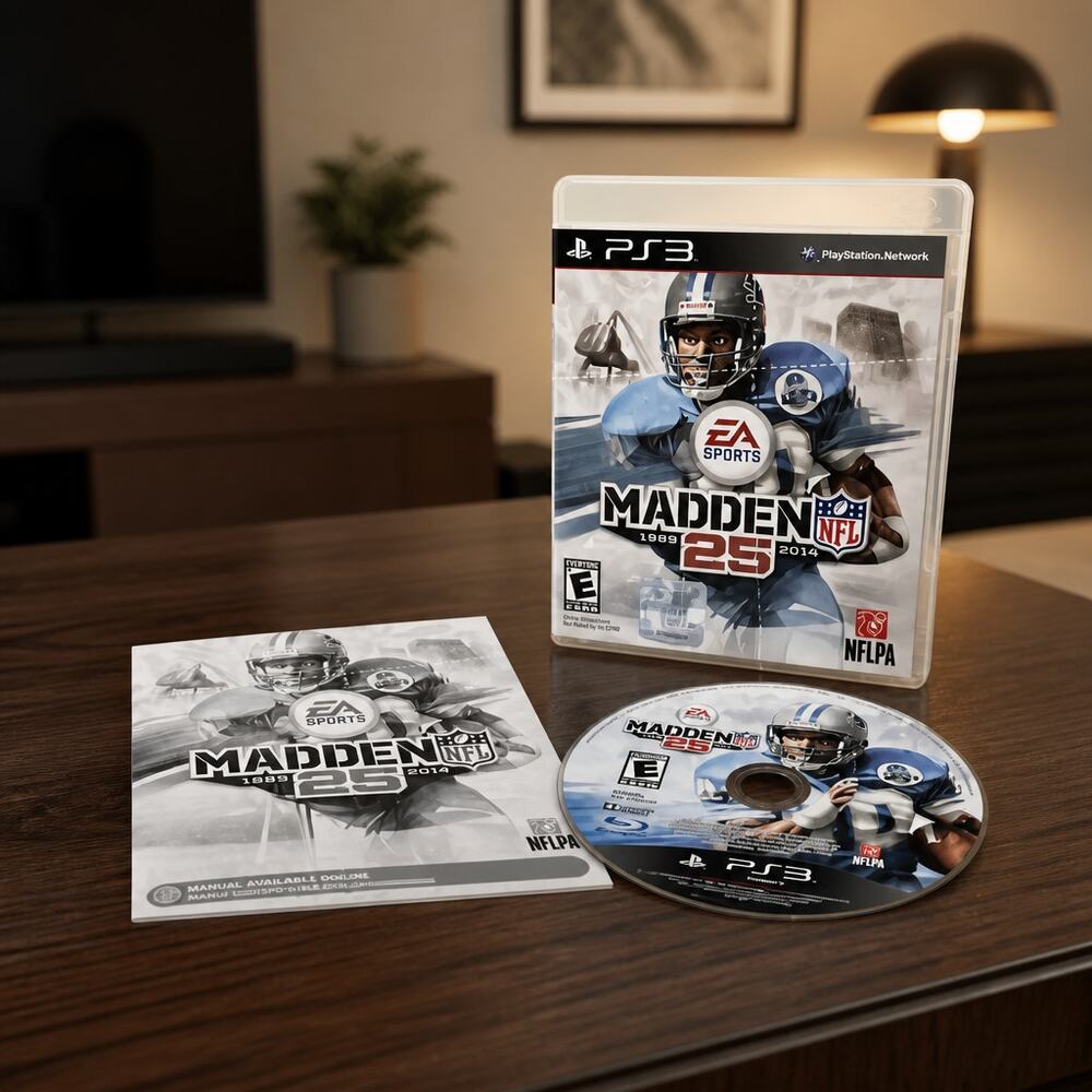 Sony PlayStation 3, 2013 EA Sports Madden NFL 25 No Manual Tested Working